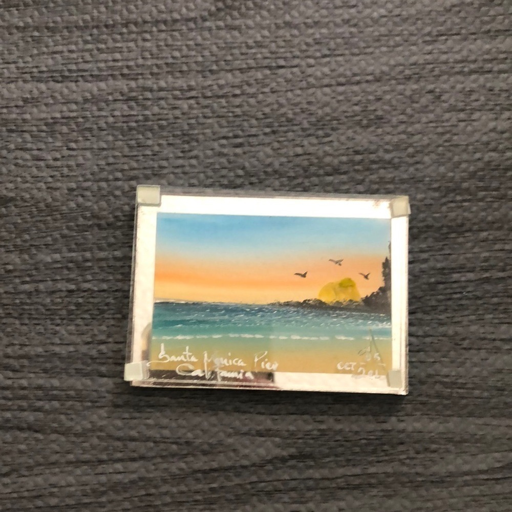 SANTA MONICA PIER ART PIECE